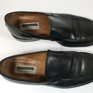 Florsheim Royal Imperial Mens Black Slip on Loafer